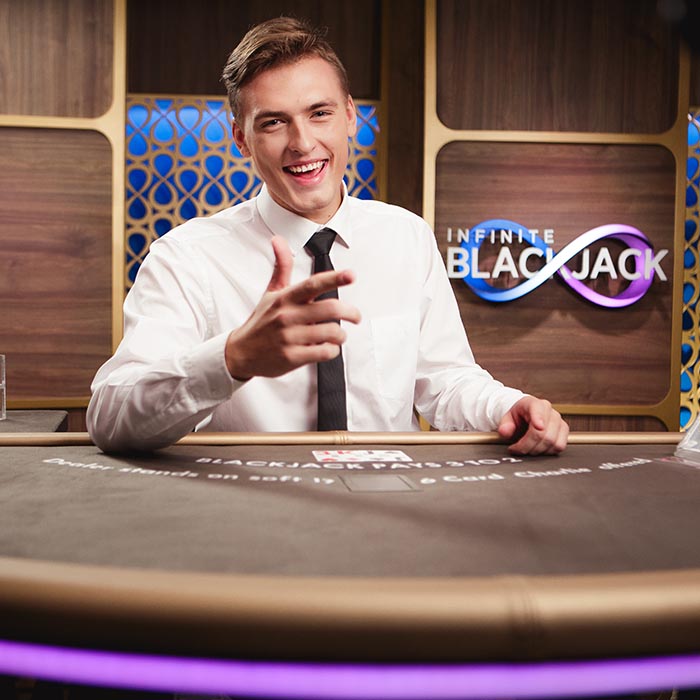 Blackjack VIP Live-Dealer-Spiel